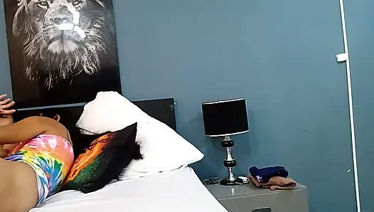 I scissor with my girlfriend until I orgasm