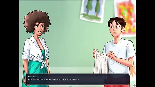 Летняя сага - Johannes трахнул Aqua в воде... Johannes снова играла вращение боттеля с дамами