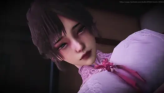 B014 Man Shrunk and Trapped in Woman's Vagina Pussy Swallowing