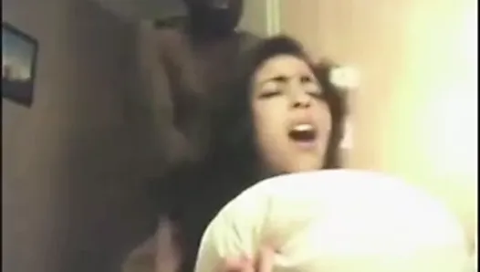 Arabische anale seks met zwart