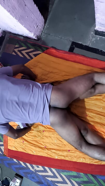 Indian Desi stepmom Lakshmi Babi gets by her stepson after a massage