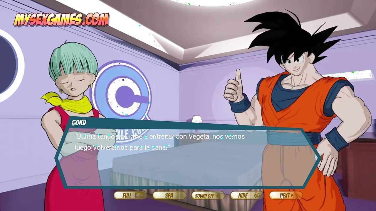 Dragon BallZ Fuck Fusion - Goku i Vegeta natječu se tko će bolje pojebati Bulmu