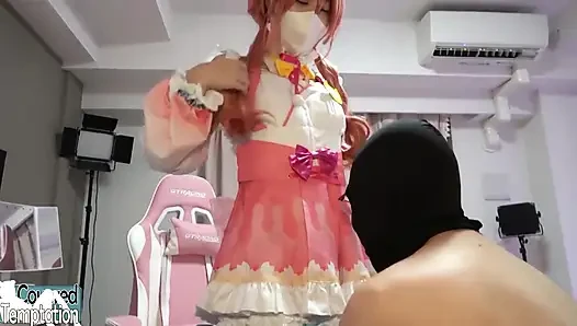 Dreier beginnt es, der schüchterne Amateur-Typ kann ft aufhören zu zittern. Erster echter creampie-moment, herz-rennen ganz durch!