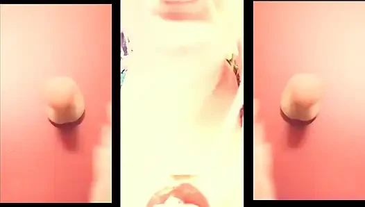 Deine freundin hat dich beim porno-schauen erwischt, so spuckt sie auf dich und klatscht deinen bonner, no talk