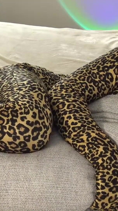 Stunning moment from "Blondehottiek zentai catsuit pillow grinding"