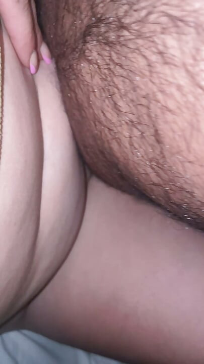 I put my cock in him a little and then all the