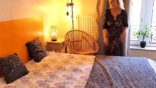 Beautiful Blonde Mature Wife Enjoys Sex