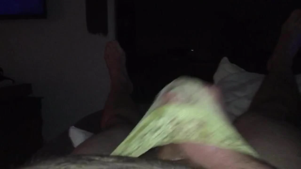 Cum in wife's panties