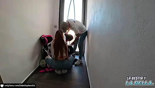 My Friend Fucks Me and Cums on My Feet