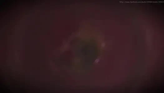 B014 Мужчина сжался и оказался в ловушке во время глотания киски женщины в вагины