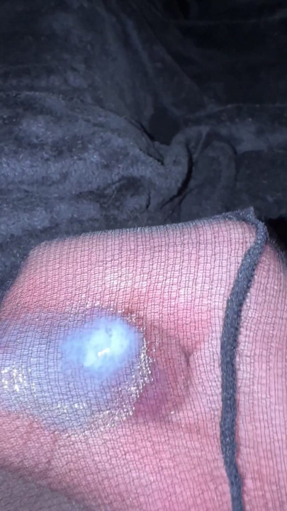 While stepmom takes a bath, BenUse jerks off and cums in her pantyhose | Clip 2
