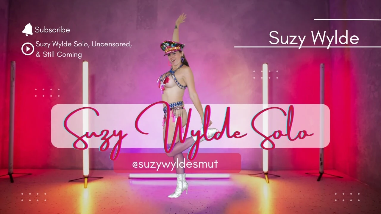 Suzy Wylde is wearing a Fuzzy Pink Bikini & she's ready for you!!