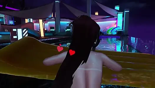 Lewdy catgirl gibt ihnen erstaunliche schlampigen toppy und wird nonstop besamt
