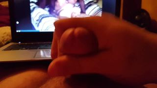 Jerking to some Sweet Cuckold Porn