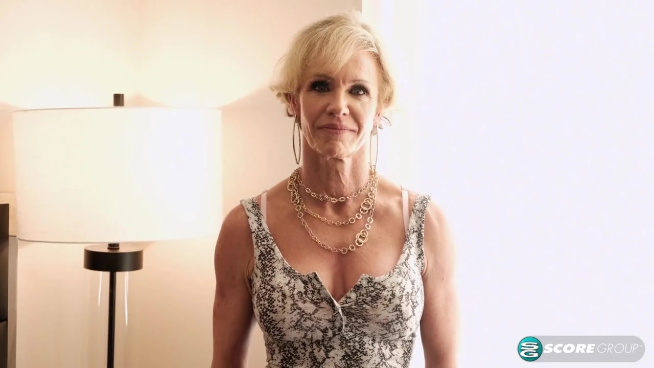 Big-titted wife and mom fucks a big, young cock & gets a