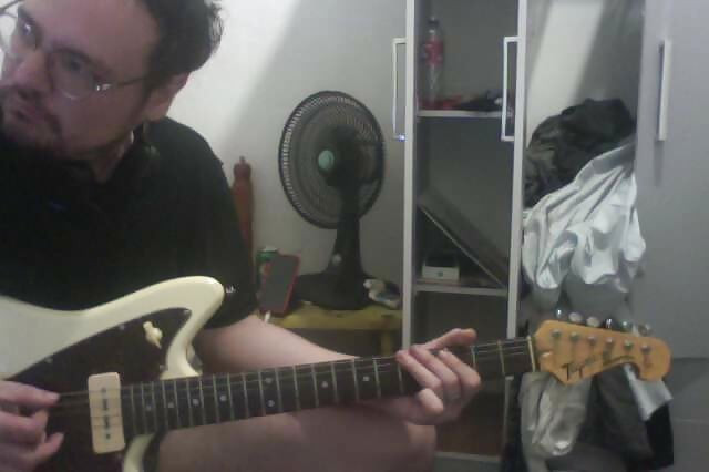 julot guitar rock and roll fetish art porno rock depravator play guitar nude brazil