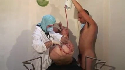 Step Mom Gets Enema At Doctors