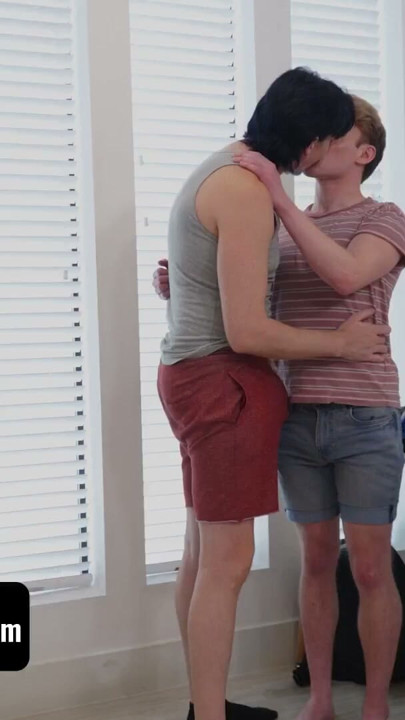 Naughty Stepbro Convinces His Little Stepbrother To Fall On His Knees And Swallow It Whole | Clip 1