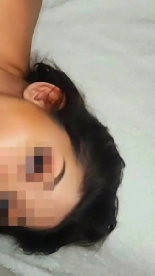 I caught him watching me and I let him cum on my face | Clip 2
