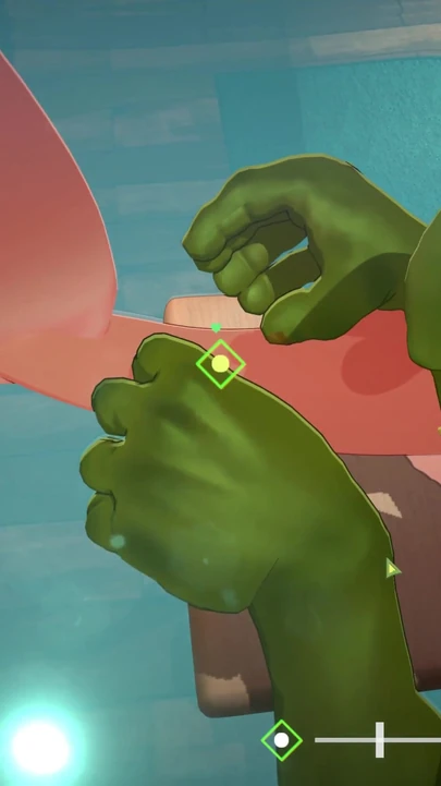 Emotional moment from "EP6: Emma's First Deep Tissue Message Parlor - Orc Massage"