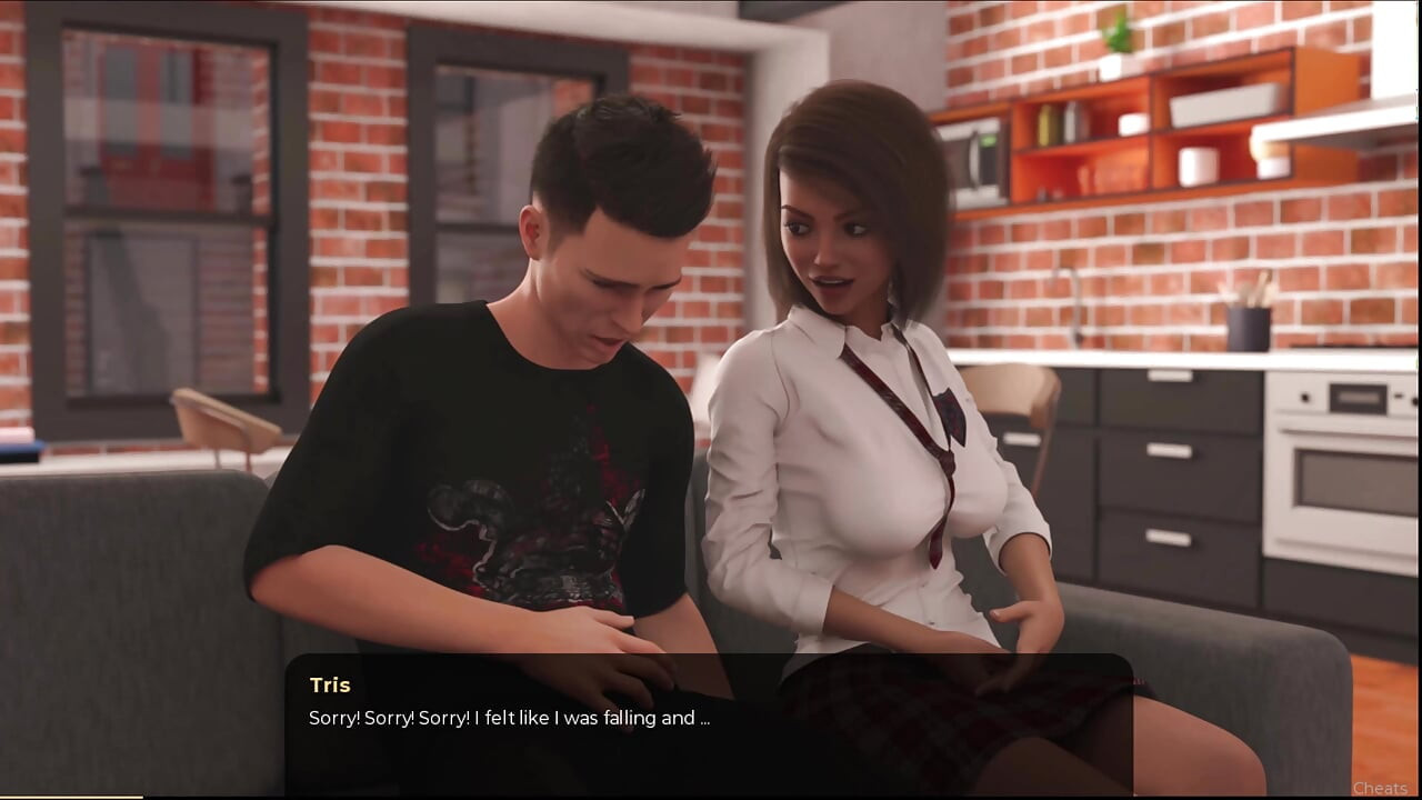 No more cash #3: Lauren gave Johannes a blowjob