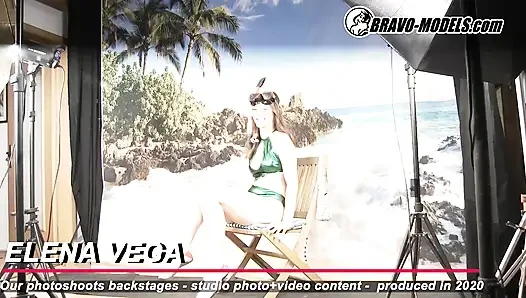 Pemotretan 377 di belakang panggung elena vega dewasa