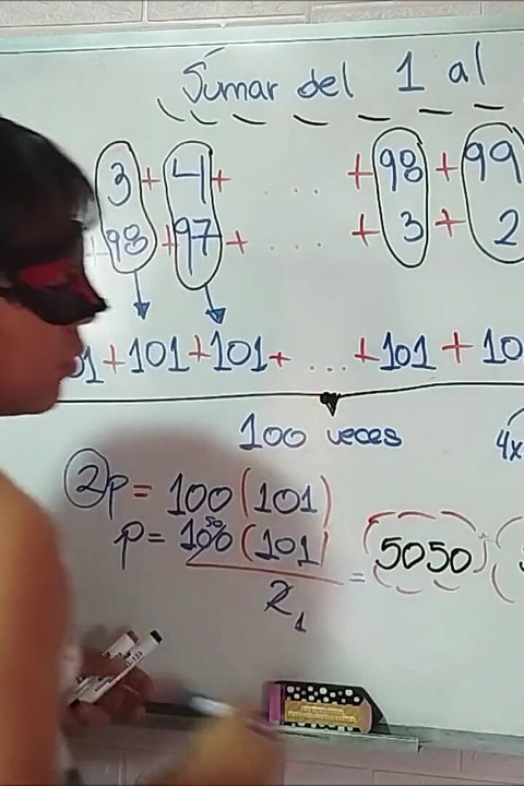 8. Arithmetic: Addition From 1 to 100