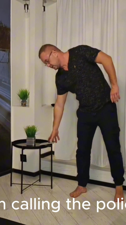 Fucked a thief with big tits | Clip 1