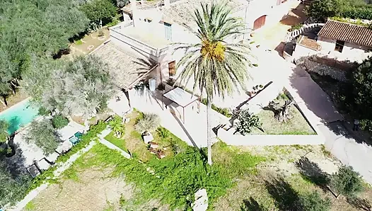 Two Hot Girls Let Themselves Be Pampered Outdoors