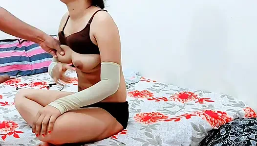 Desi indian stepbrother and stepsister hot and sexy enjoying sex in night in hindi