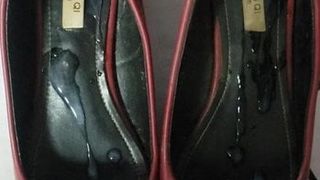 Камшот на красные каблуки моей сестренки