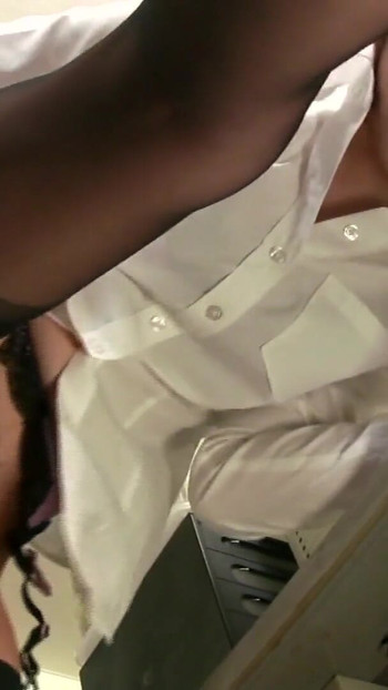 Jaw-dropping moment from "JAPANESE SKINNY BABE RIDES A HUGE COCK AFTER GAGGING ON IT"