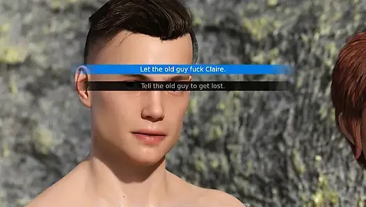 The East Block: Old Man Fucks Two Hot Girls on a Nudist Beach His Wife Almost Caught Him - Episode 35