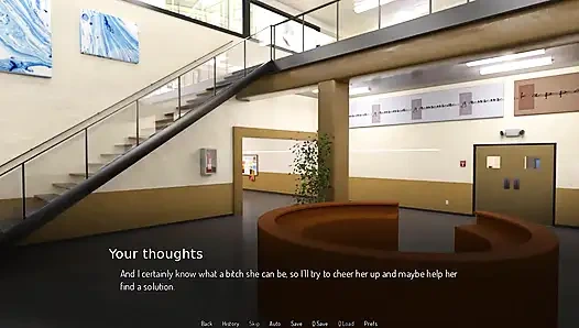 College-bound: student and a professor in a classroom - ep. 21