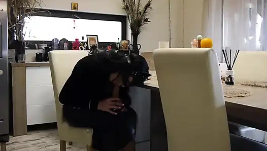 Leather Goddess JOI Dildo Tease, Dirty Talk & Deep Obedience- Prev