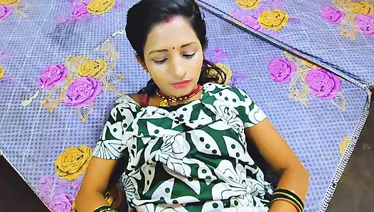 Indian Stepmom Shared Single Bed and Made Stepson Happy Full Hindi audio