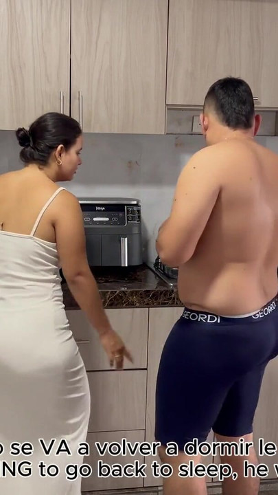 Memorable moment from "Married woman without panties receives support from man"