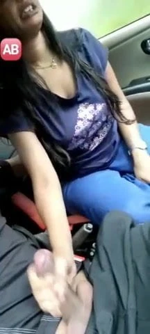 Car handjob