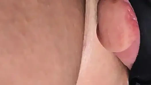 He CUMS Hard Inside Her Panties Under Her Skirt In a Crowded Bus