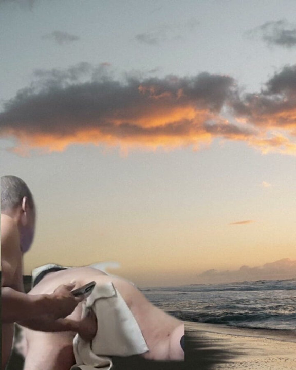 day at the beach with Tony SINCLAIR