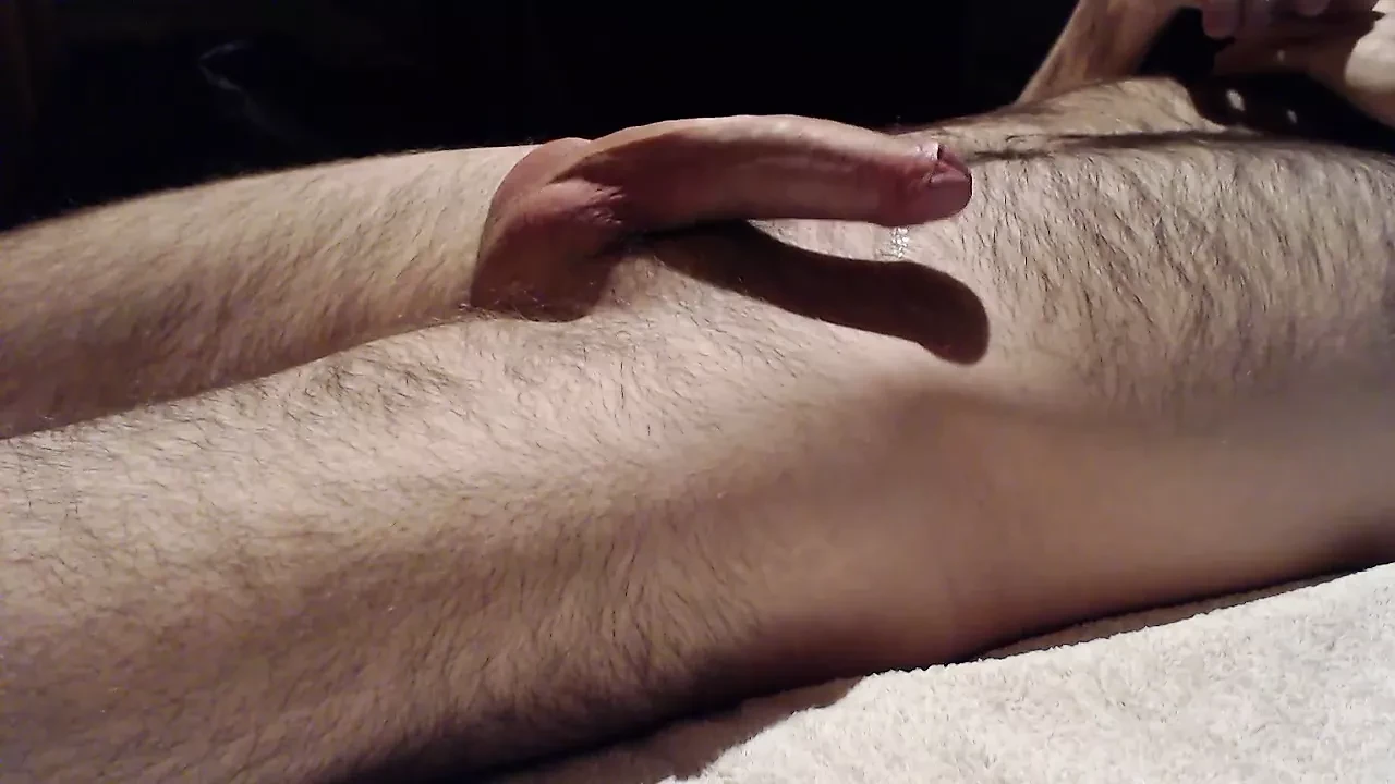 Aneros super-orgasm with a little river of cum (HD version)
