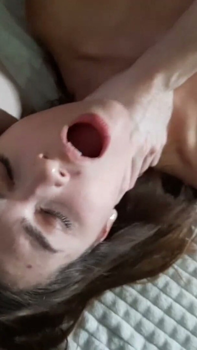 Huge Load blown All Over My Blonde GF Chest | Clip 2