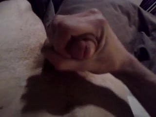 Playing with my cock 2 ....cumshot!!!