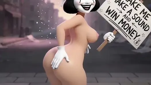Ein fremder spielte ein Spiel mit mir, gewann Geld und hatte Sex.