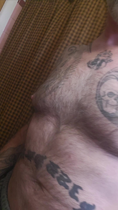 Getting ready to shower