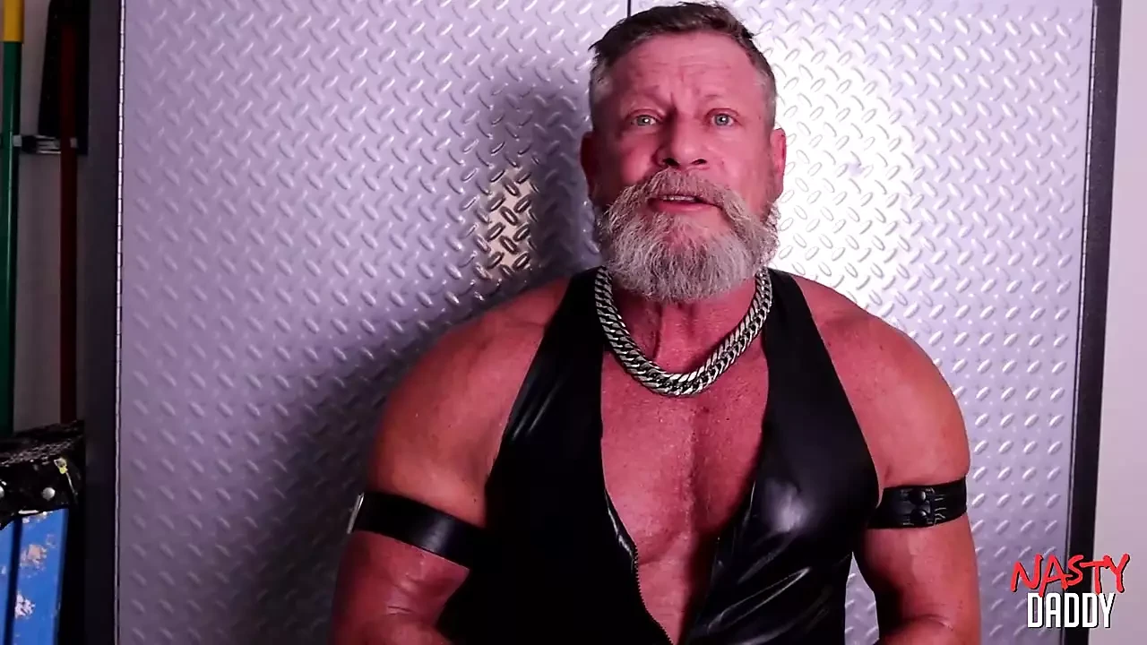 NASTYDADDY Daddy Dan Intensely Jerks Off While Wearing A Cock Ring