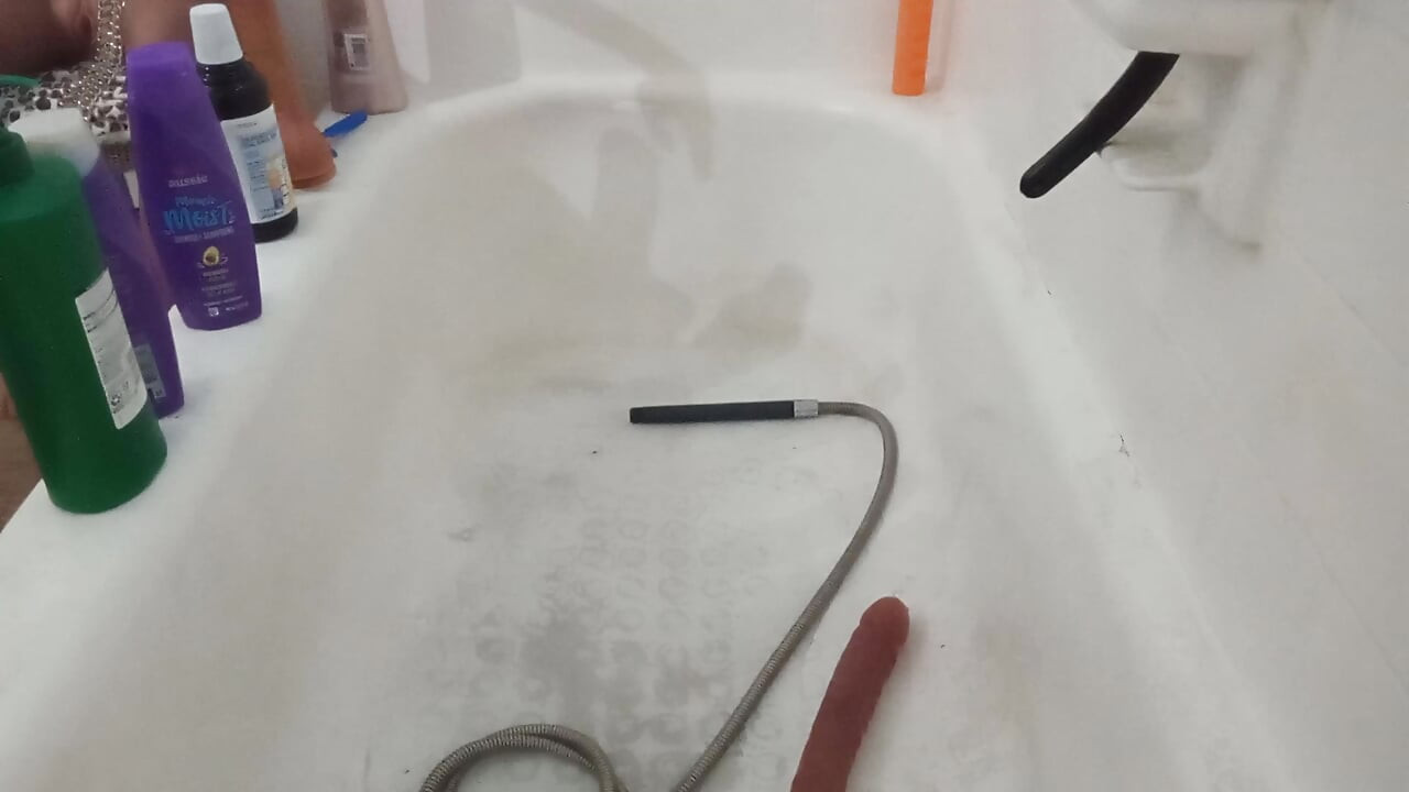 Lizzy Yum SD Rujan 2025 Masturbacija u analnom kupanju s širenjem #4