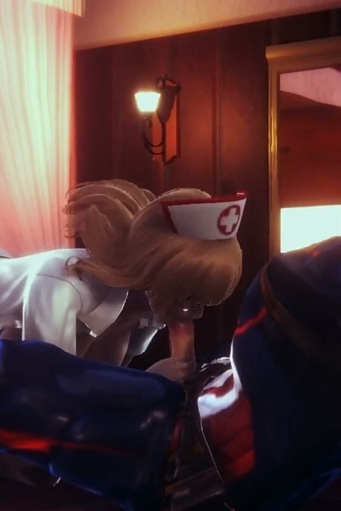 Captain America and the Nurse - Hentai 3D 06