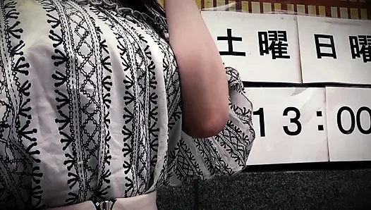 A090B03 Azabu Juban G-cup full-time housewife overdoing profile video shooting (with gratuity)!