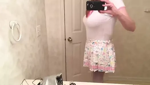 Slow motion bouncing boobs